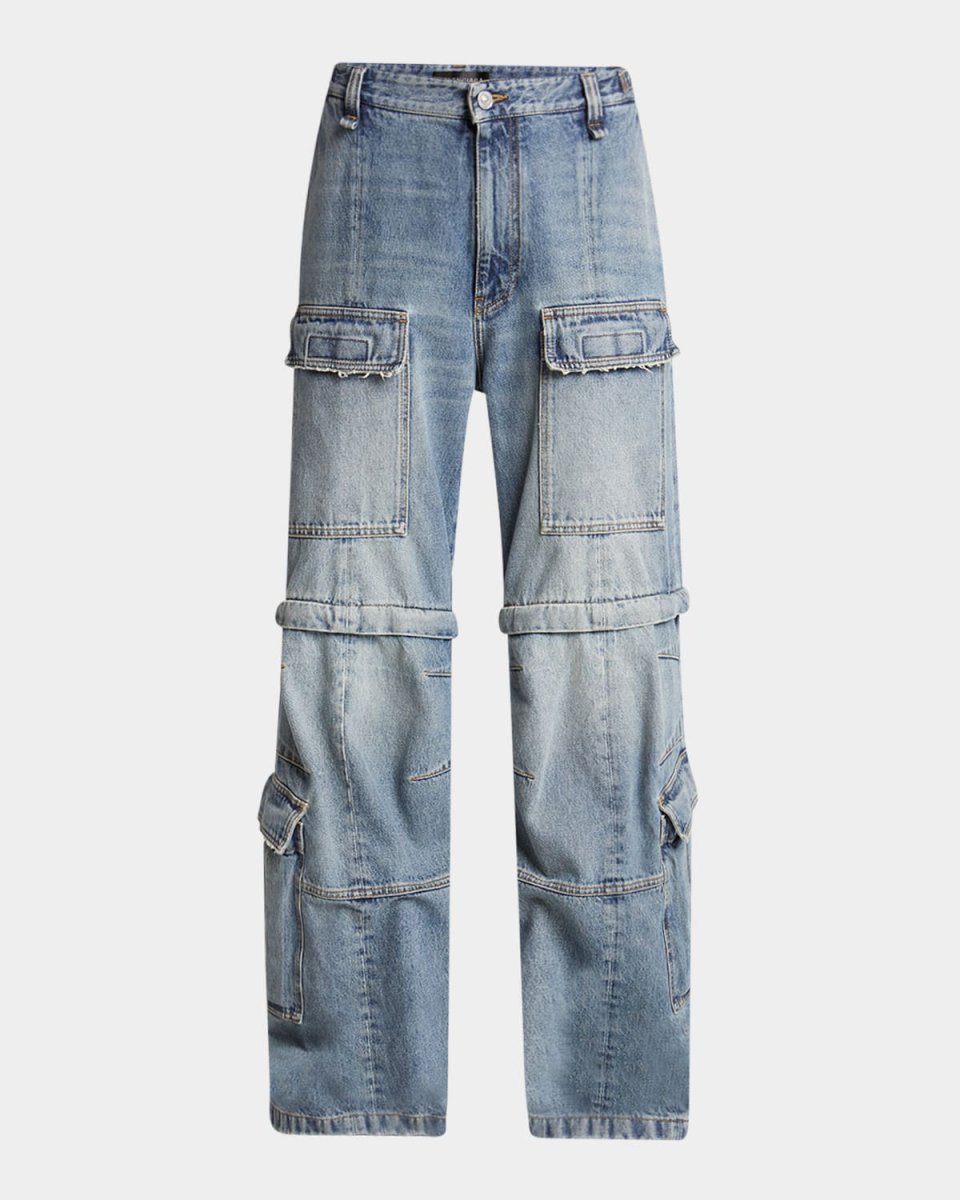 Flared Cargo Pants